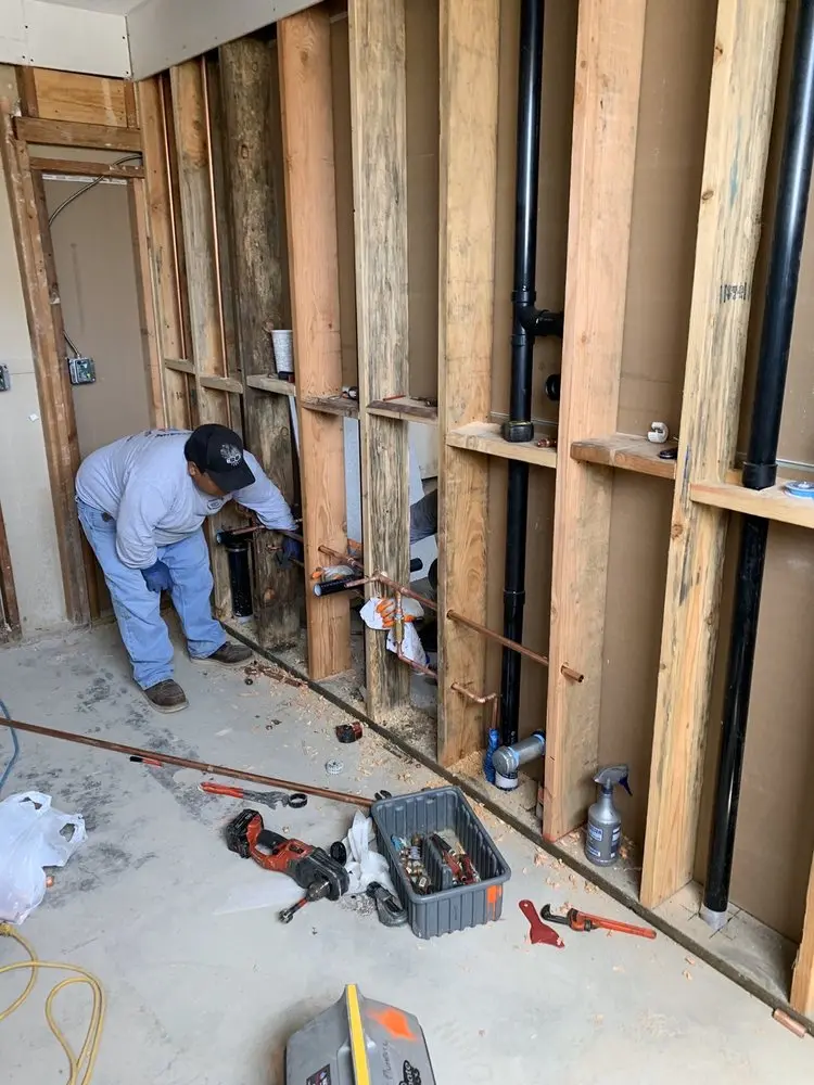 Commercial rough-in plumbing for Commercial Plumbing in Orchard Island